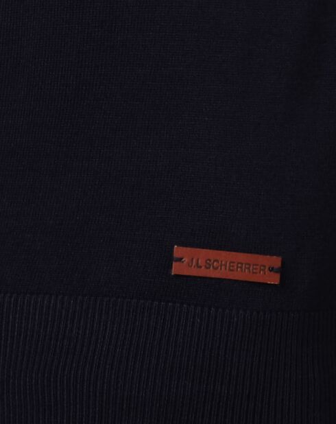 Pull col V Nohlan noir