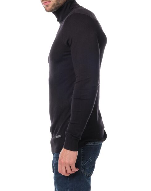 Pull col roulé Joshua noir