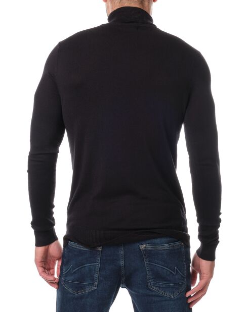 Pull col roulé Joshua noir