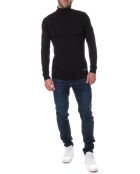 Pull col roulé Joshua noir