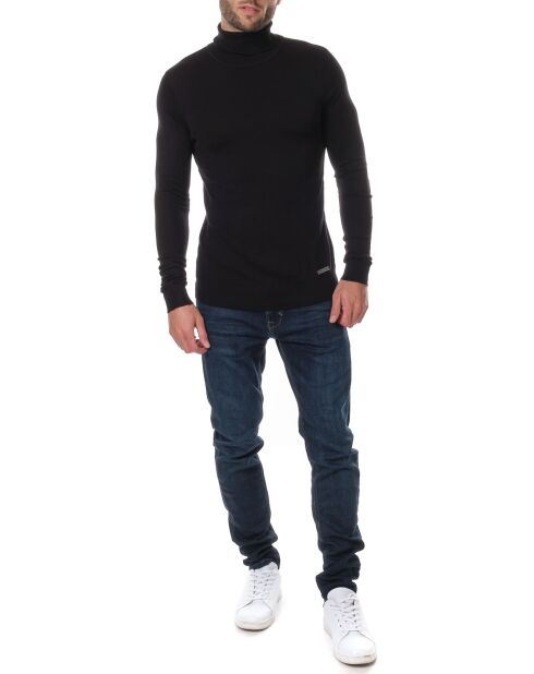 Pull col roulé Joshua noir
