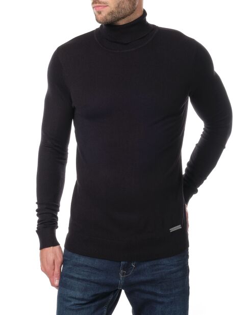 Pull col roulé Joshua noir