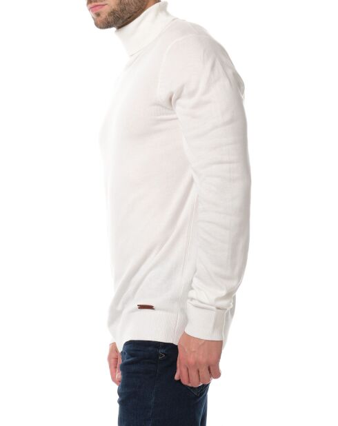 Pull col roulé Joshua écru