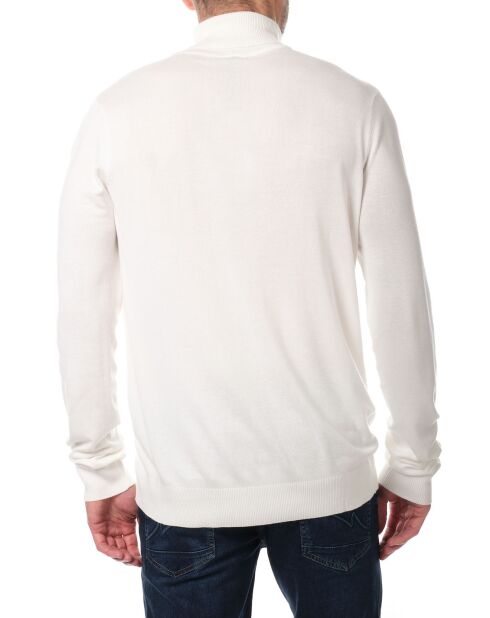 Pull col roulé Joshua écru