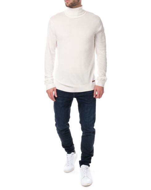 Pull col roulé Joshua écru