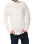 Pull col roulé Joshua écru