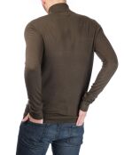 Pull col roulé Joshua kaki