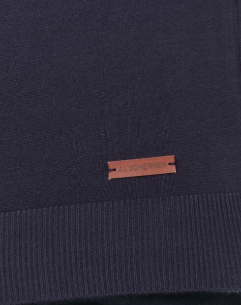 Pull col roulé Joshua bleu marine