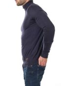 Pull col roulé Joshua bleu marine
