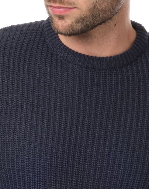 Pull Marlon bleu marine