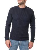 Pull Marlon bleu marine