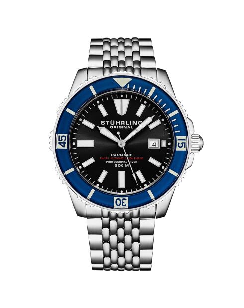 Montre Homme en Acier Automatique Depthmaster argentée