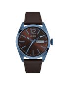 Montre Homme en Cuir Vertigo marron