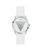 Montre Femme en Silicone Mini Imprint blanche
