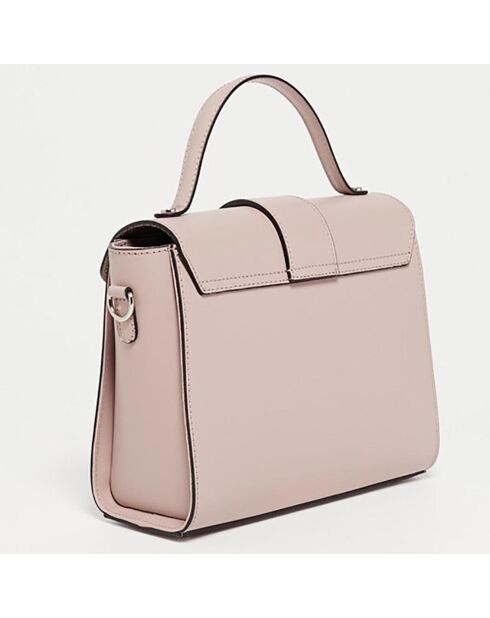 Sac à main en Cuir Ariel taupe - 26.5x23x8 cm