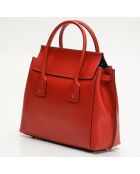 Sac à main en Cuir Jane orange foncé - 36x35x24cn cm