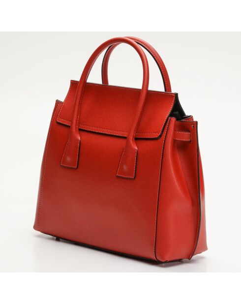 Sac à main en Cuir Jane orange foncé - 36x35x24cn cm