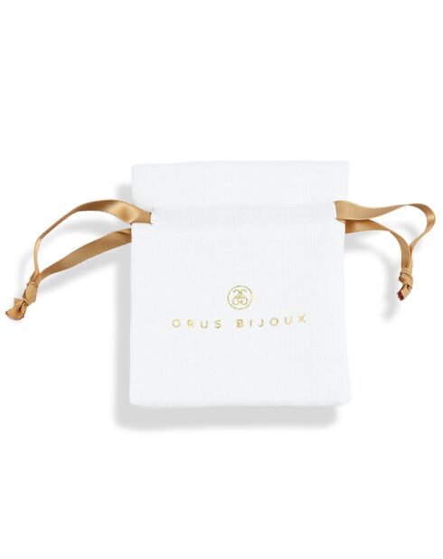 Collier Gaia en Argent rhodié