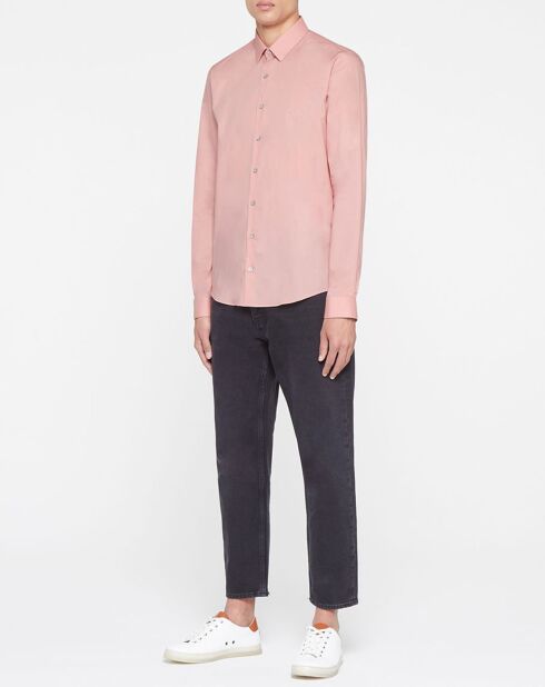 Camicia extra slim Pop Stretch rosa
