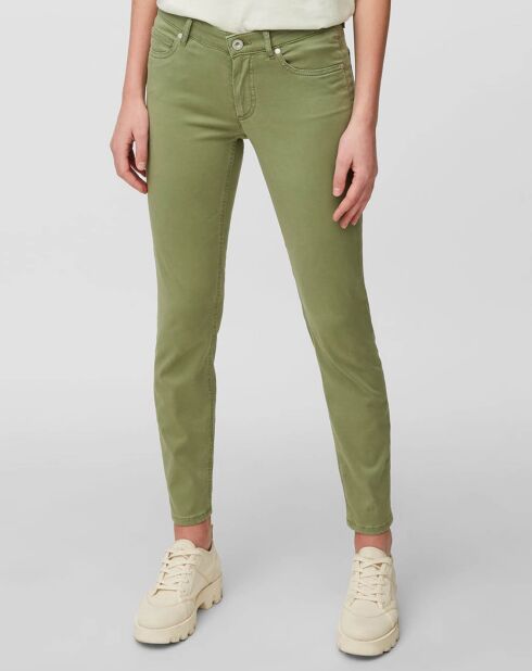 Pantalon slim lulea vert clair