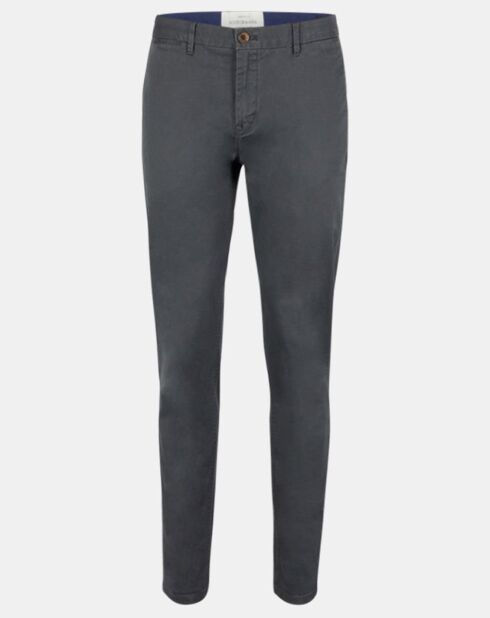 Pantalon chino Slim Fit Classic gris foncé