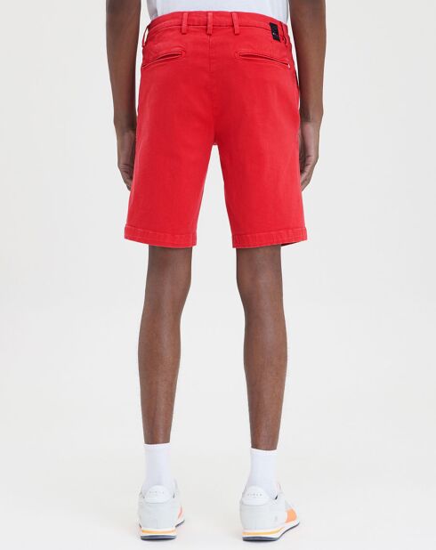 Pantalones cortos chinos rojos Benni xlite