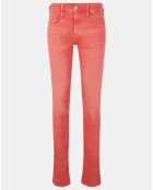 Pantalon Slim bull denim rouge