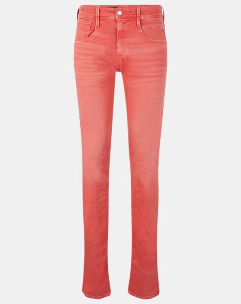 Pantalones rojos de mezclilla Slim Bull