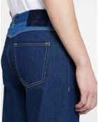 Jean Regular Fit taille haute bleu