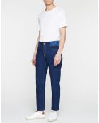 Jean Regular Fit taille haute bleu