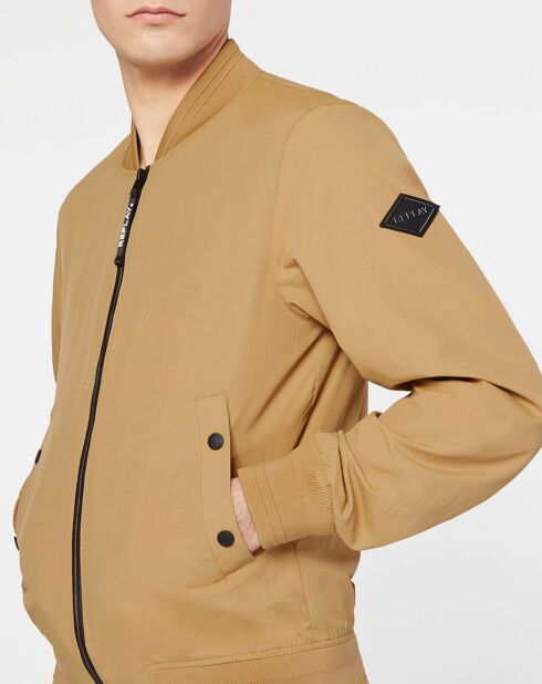 Blouson bombers beige