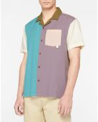 Chemise Regular Fit Colorblock multicolore