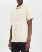 Chemise en Coton bio & Lin beige