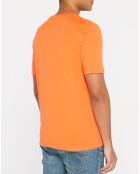 T-Shirt en Coton bio Basic uni orange