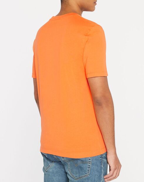 T-Shirt en Coton bio Basic uni orange