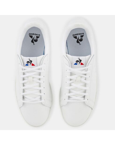 Sneakers Master in pelle bianche