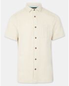 Chemise en Coton bio & Lin beige