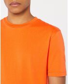 T-Shirt en Coton bio Basic uni orange
