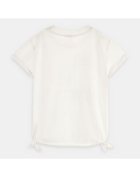 Weißes Aqua Love T-Shirt