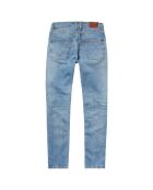 Jean slim Finly Light Used bleu clair