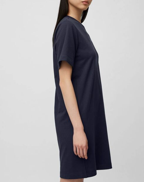 Robe t-shirt bleu marine