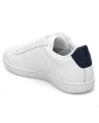 Baskets en Cuir Courtset blanc/noir