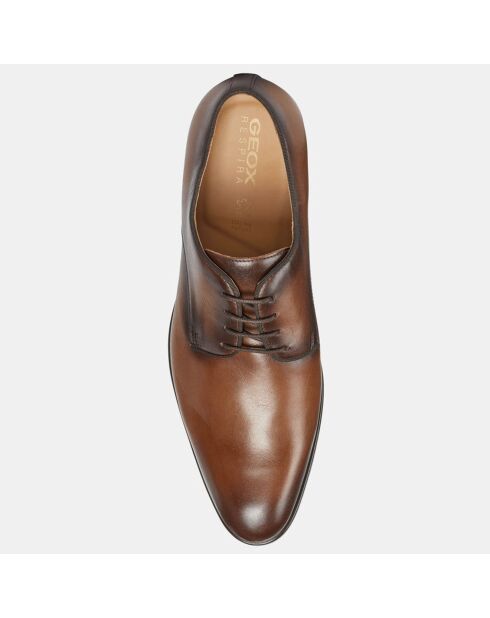 Derbies en Cuir Lacopo cognac