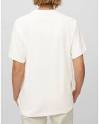 T-Shirt logo mop blanc