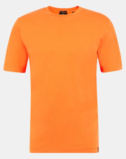 T-Shirt en Coton bio Basic uni orange