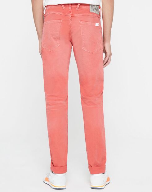 Pantalones rojos de mezclilla Slim Bull
