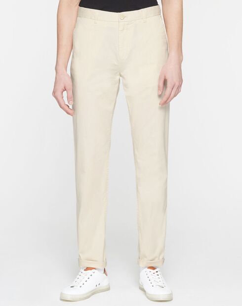Pantalon chino Regular Fit Stuart écru