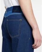 Jean Regular Fit taille haute bleu