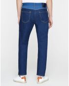 Jean Regular Fit taille haute bleu