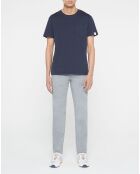 T-Shirt 100% Coton Bio pocket bleu marine